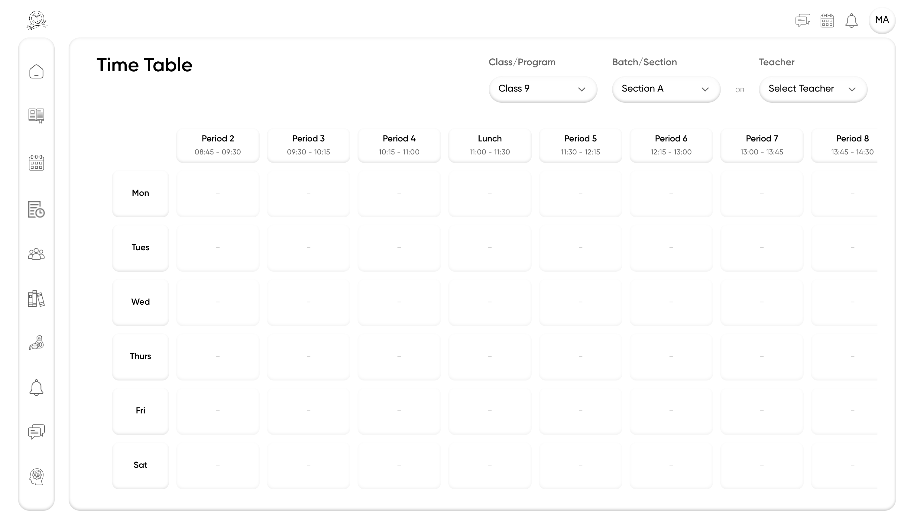 Timetable Integration